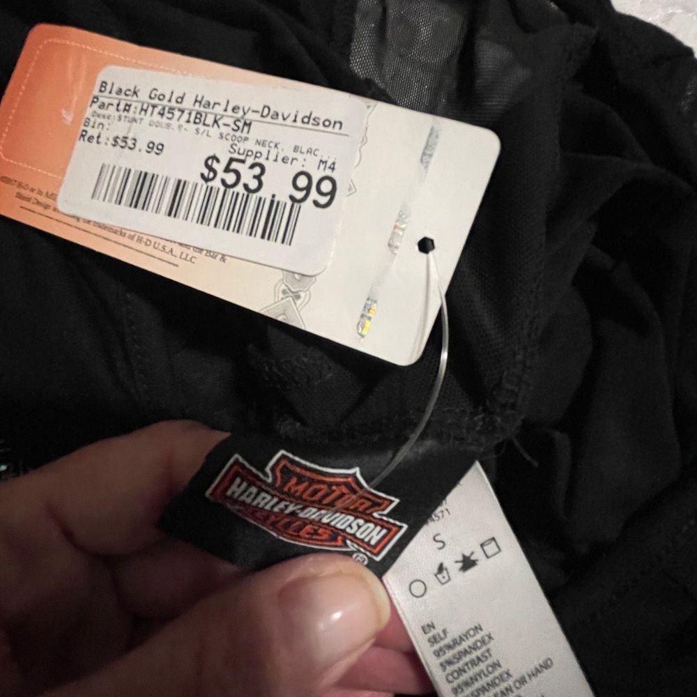 Harley Davidsons Ladies Top - Picture 3 of 3